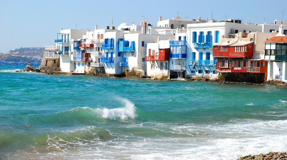 La isla de Mykonos nos regalará bellas estampas como esta